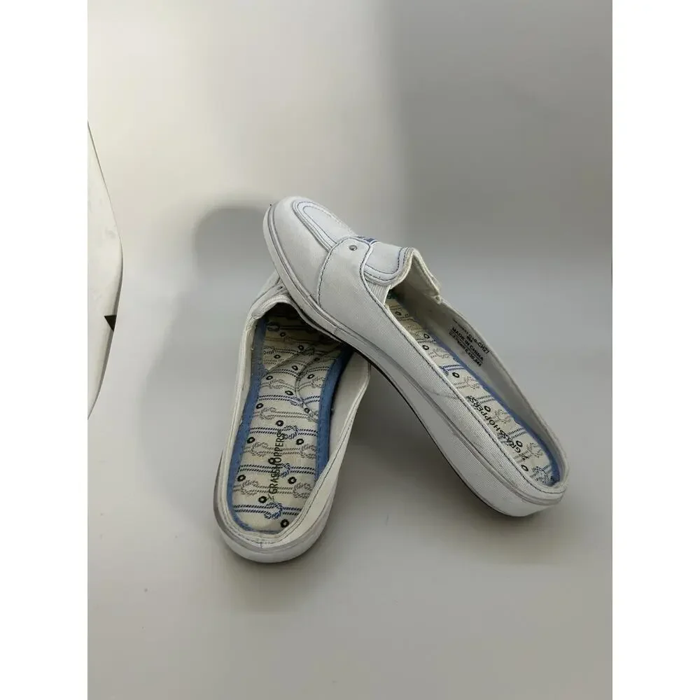 Grasshopper Women's white Shoes Size 6 slides mule style - Picture 1 of 3